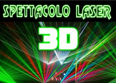 spettacolo laser 3D