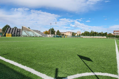 Foto del campo da calcio al centro sportivo Borgonovo